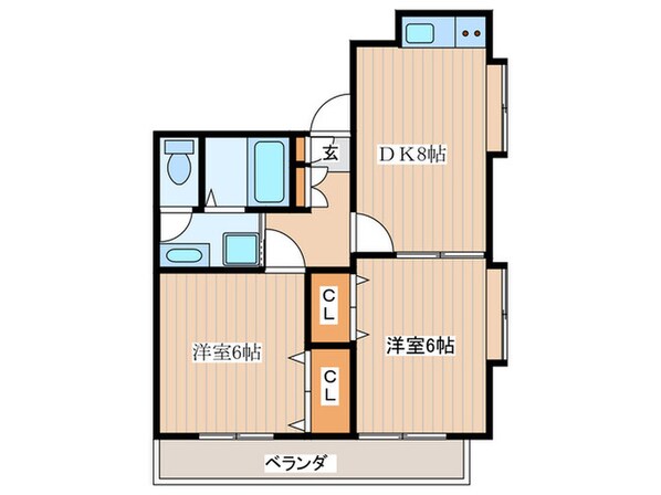 リプレースメント広尾の物件間取画像